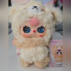 Baby Three De-Lovely Series Plush Pendant  "Snowbie"